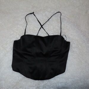Black Garage corset top